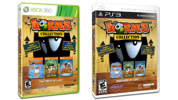 Contest: Win the Worms Collection for Xbox 360 or PS3!