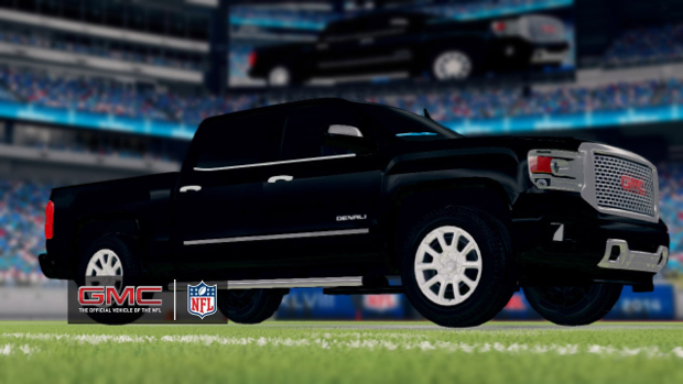 What?! GMC is the official vehicle of Madden 25