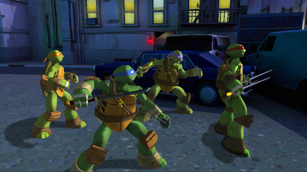 New Teenage Mutant Ninja Turtles based on the new toon