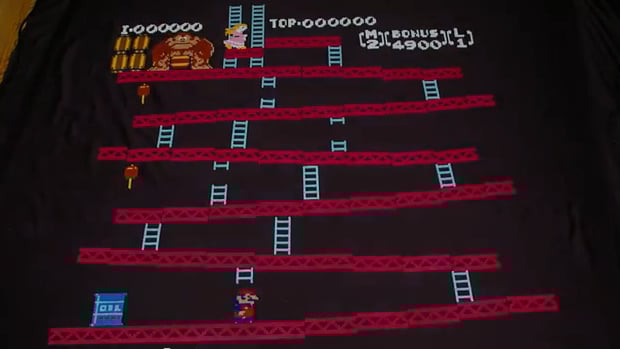 Stop in the name of love: Donkey Kong in stop motion