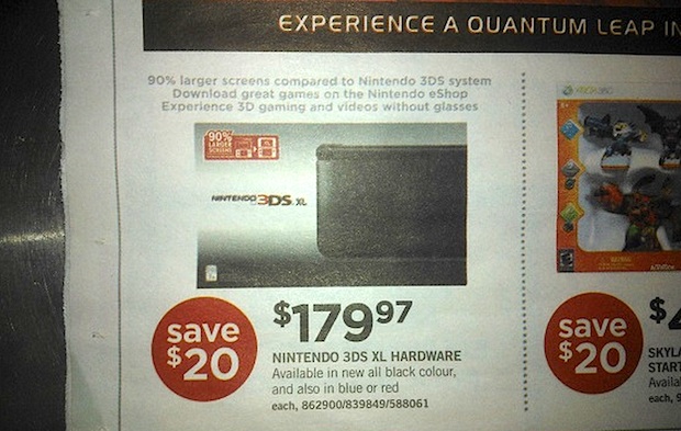 A black 3DS XL could be coming to North America