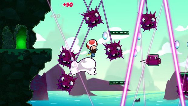 Punishing platformer Cloudberry Kingdom is out this week