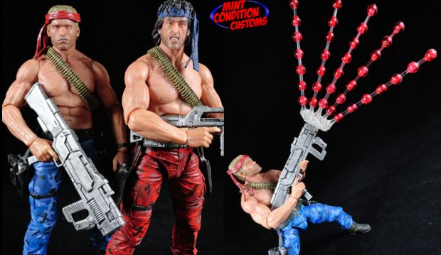 Possibly the best custom Contra figures ever