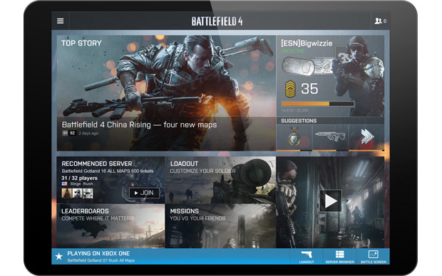 Battlefield 4's second-screen feature is next-gen only