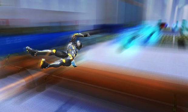 RunBot has this Mirror's Edge/Tron vibe going on