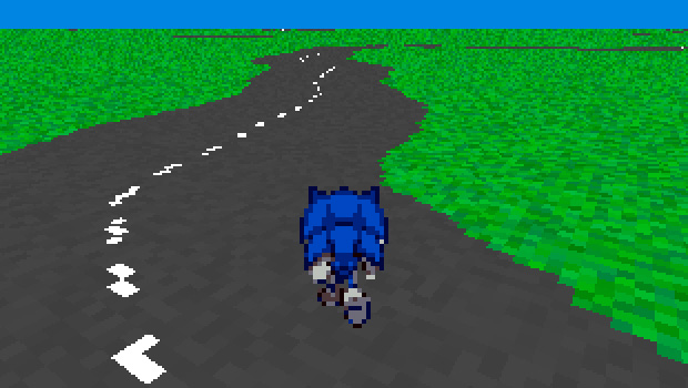 Before Minecraft, Notch made a crappy Sonic fan game
