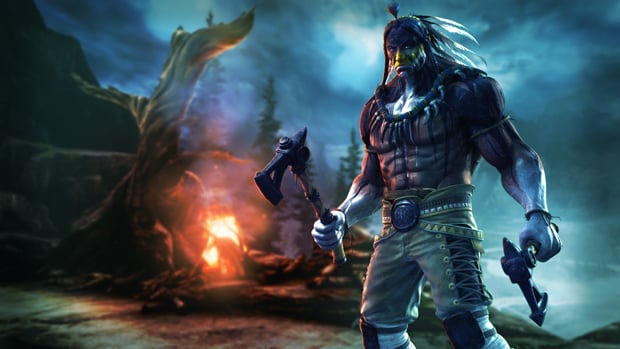 Drenched in war paint: Thunder debuted in Killer Instinct