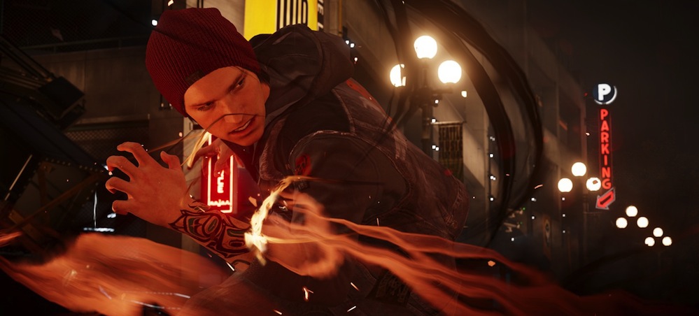 inFamous: Second Son shows off DualShock 4 features
