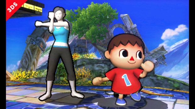 You can remove the outlines in Smash Bros. 3DS
