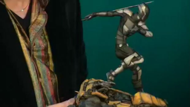 Gearbox debuts Borderlands 2 Zer0 statue