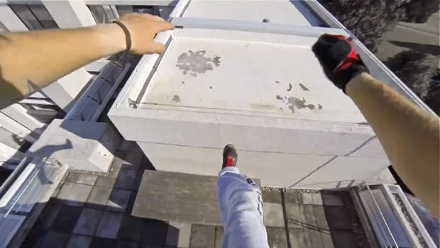 This Mirror's Edge parkour video makes me dizzy