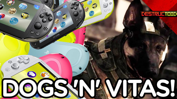 Unleash the Dogs of War! And Some New PS Vitas, too!