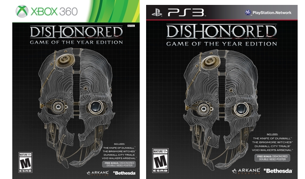 Dishonored: Game of the Year Edition coming Oct. 8