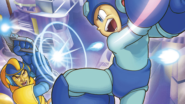 Archie Mega Man vs. Bad Box Art Mega Man