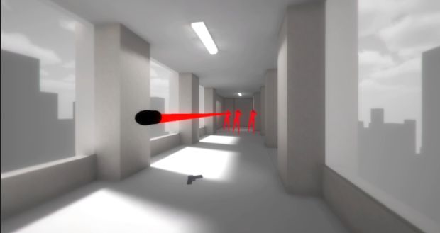 Superhot, a game where time moves only when you do