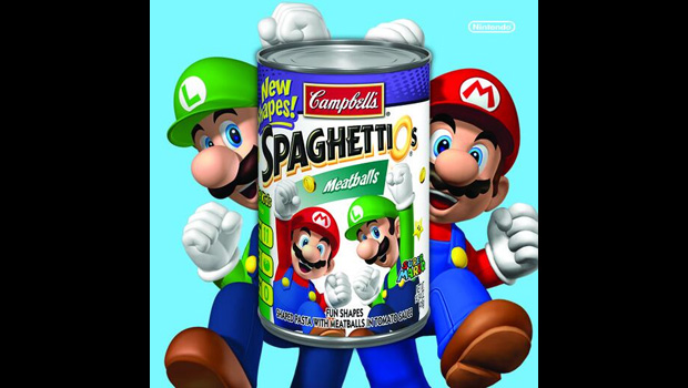 Mario SpaghettiOs!? Are we back in the 80s!?