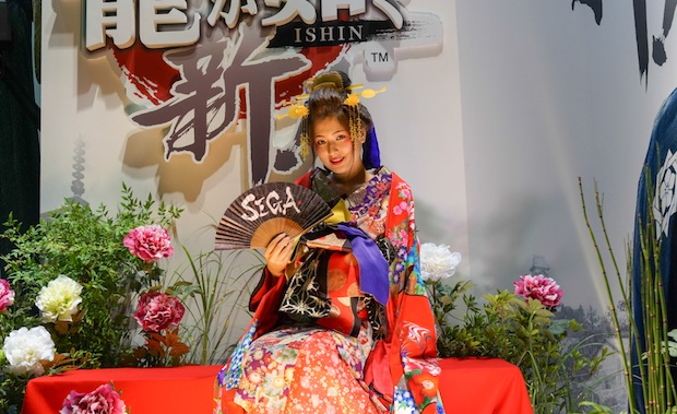 The booth mascots of Tokyo Game Show 2013