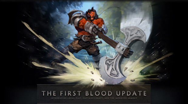 Dota 2 First Blood update adds LAN play, Captain's Draft