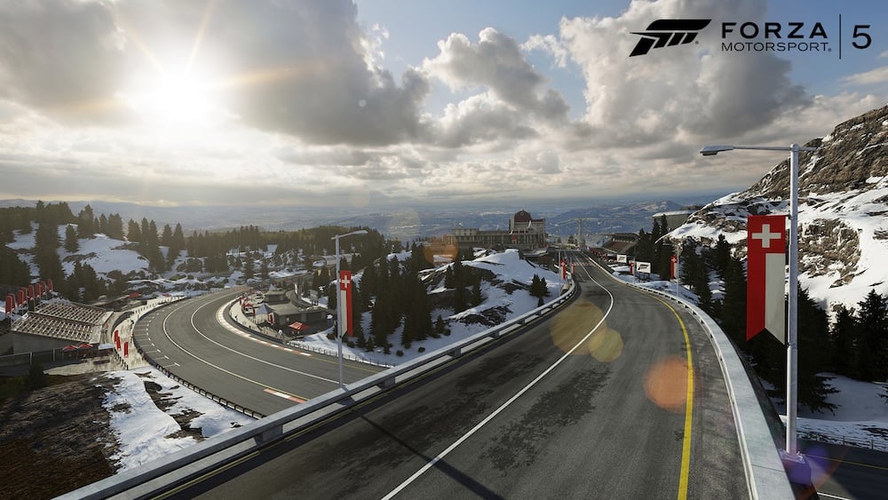 First Forza 5 direct feed video shows Alps course