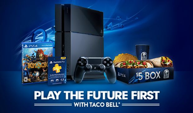 Stuff Taco Bell down your throat and win a PS4 maybe