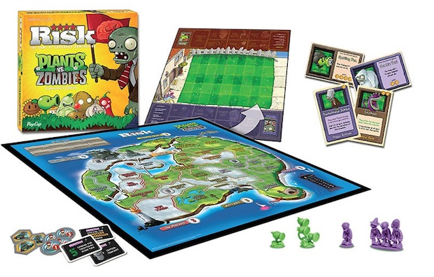 Risk: Plants vs. Zombies board game looks super cool