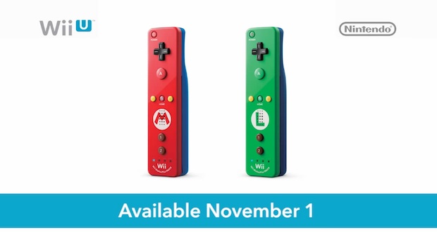 Wii Remote Plus Mario and Luigi coming Nov. 1