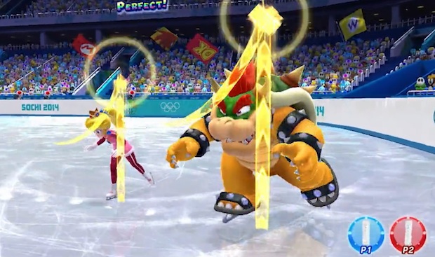 Worldwide online in Mario & Sonic at the Sochi 2014 Games