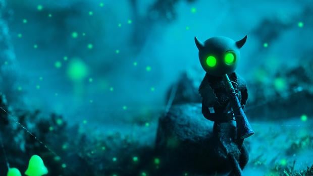 Knite & the Ghost Lights has a beautiful, eerie glow