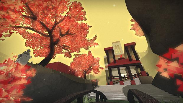 TRI is a first-person puzzler with magical Doritos