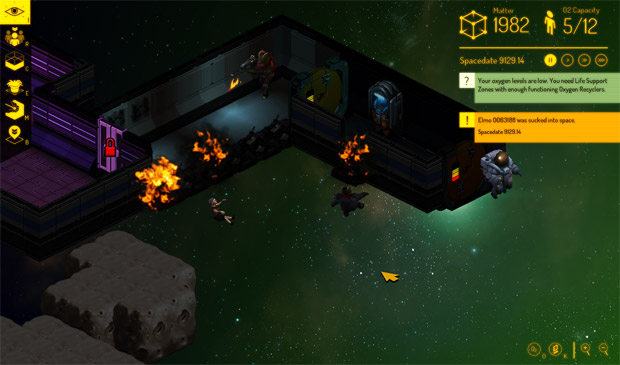 Spacebase DF-9 is a space-station sim from Double Fine