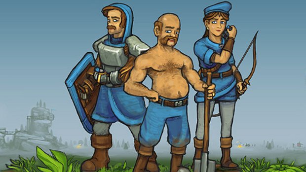 Build a base/destroy a base in King Arthur's Gold