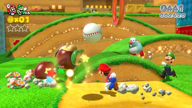 Super Mario 3D World features a lot of live music