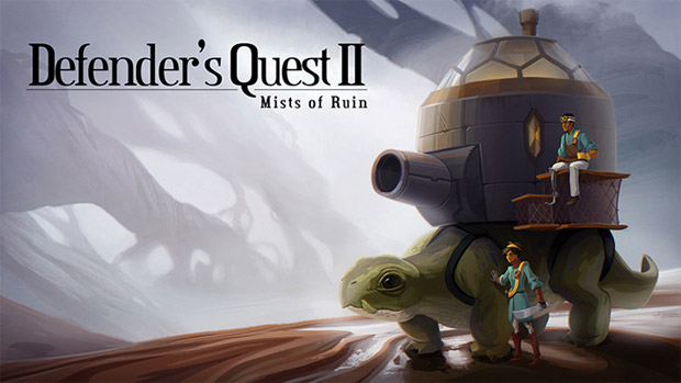 Defender's Quest II looks prettier and has a turtle-tank