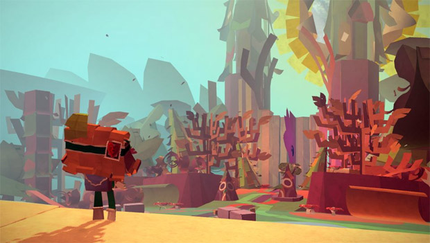 All of Tearaway is constructed from one sheet of paper