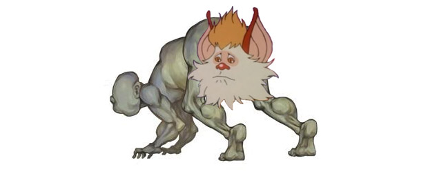 Vanillaware's butt-eye monster will haunt your dreams
