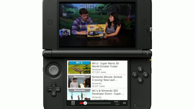 YouTube, Miiverse, and more in a 3DS firmware update