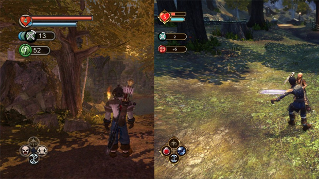 A look at how Fable Anniversary updates its interface