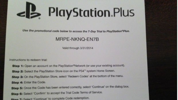 Select PS4 games come with a free PlayStation Plus trial