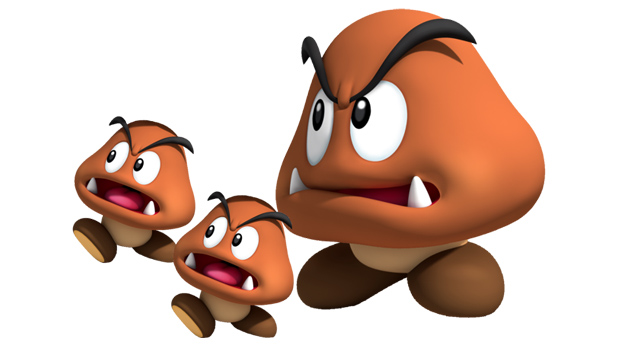 Goombas almost never made it into Super Mario Bros.