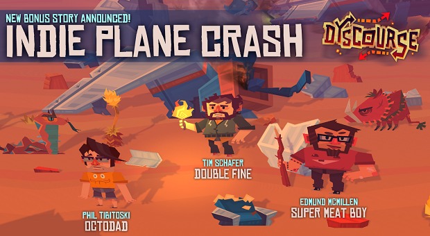 Dyscourse's bonus story is a who's who of indie devs