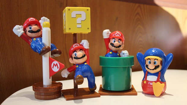 See those adorable Japanese McDonald Mario toys in action