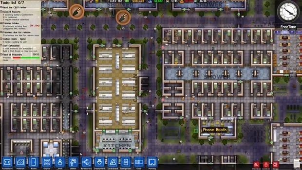 Prison Architect update improves performance and mods