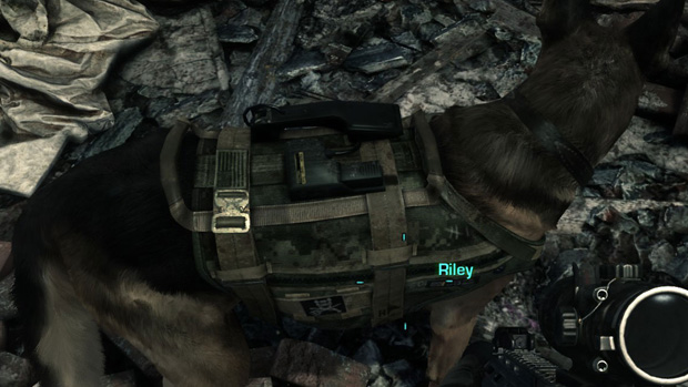 Next-gen dog fur comes to Riley in Call of Duty: Ghosts