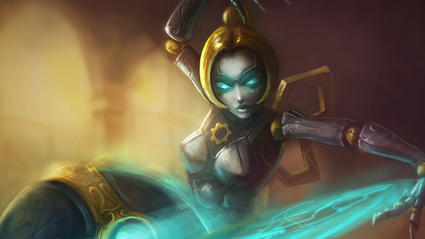 League of Legends' Orianna modded into Warcraft III