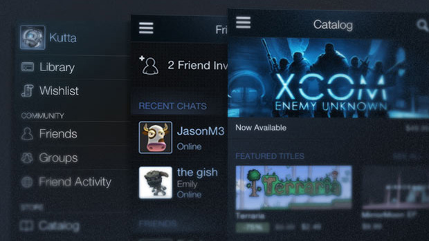 Valve has tidied up its Steam Mobile app for iOS
