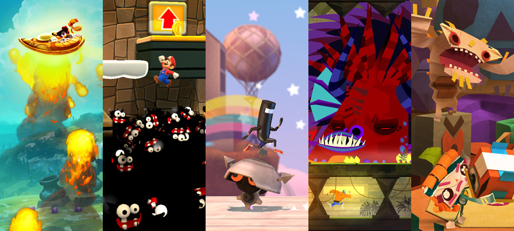 Nominees for Destructoid's best of 2013 platformers