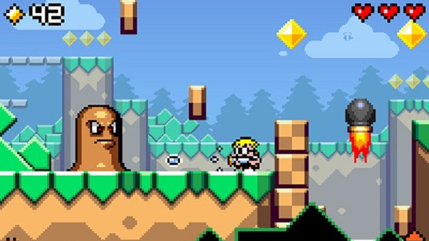 Mutant Mudds Deluxe arrives on PS3 and PS Vita