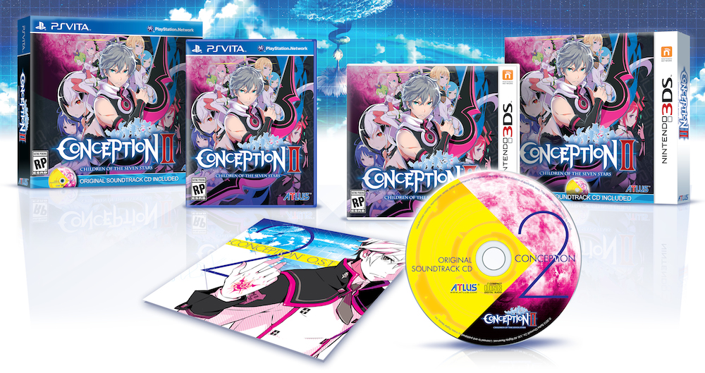 Atlus RPG Conception II gets collector's items at launch