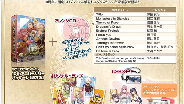 Ragnarok Online 10th anniversary box has lots to look at