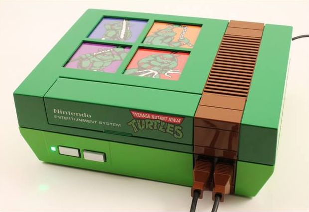 I need this sweet Teenage Mutant Ninja Turtles NES mod